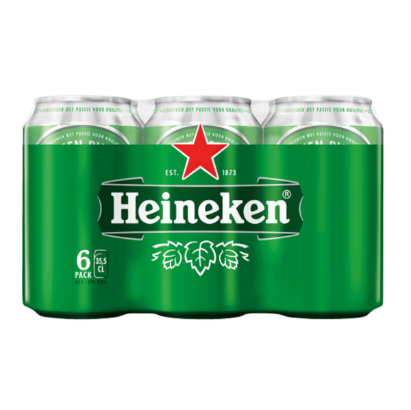 Cold Heineken 6 Pc/Pack €9.00  NIX18